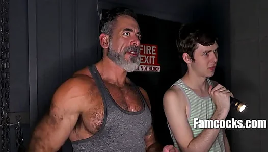 Stepdad Gets Dominated by Horny Stepsons Massive Rod – Hot Gay Anal Action