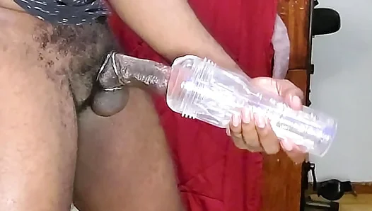 Jacking Off Huge Hardcock With Fleshlight After Hot Gym Session – SexyAF Workouts