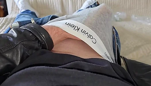 Leather-Drenched Stallion Jerks Off Massive Rod — Phantom Gent x Dom CK King