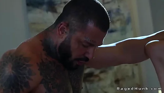 Craving Danny Starrs Massive Frame, He Demands Rough Anal – 18+