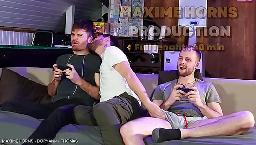 Double Trouble Pleasure: Bareback DP with Eager Twink Twins – MaximeHorns 18+