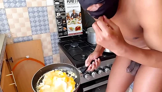 Morning Heat: Two Hung Nigerian Stallions Feast On Each Others Cocks – XXX