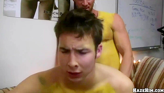 Hard Bodies Collide: Steamy Frat Hazing Turns into Raw Lust – 18+