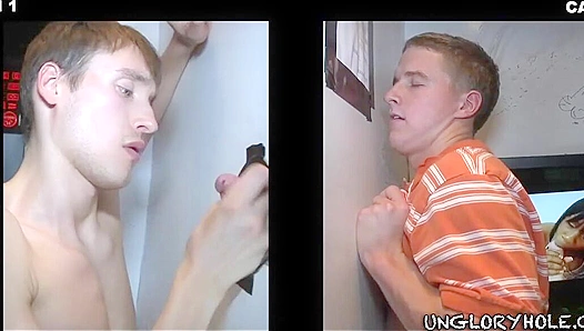 Craving Heat: Horny Ameteur Blows Strangers Thick Dick At Gloryhole – Unleashed Desires