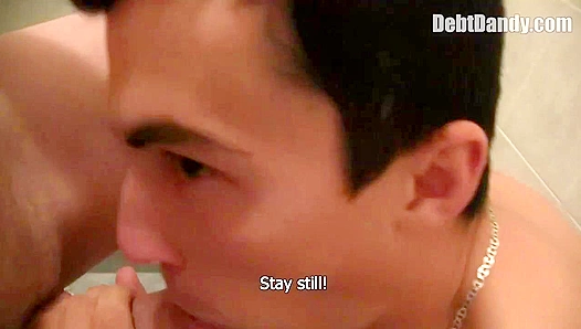 Dark-Hair Beauty Bends Over: Pays Off Debts with Mind-Blowing Anal Sex – GayPornXCLUSIVE