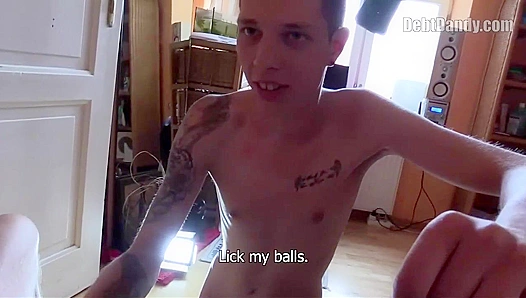 Slim Top Dominates: Hard Ride for Skinny Subs Clenching Ass – DebtDandy