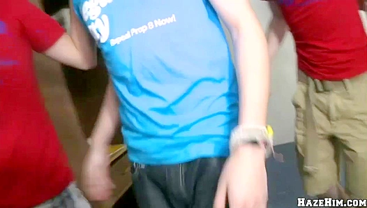 After Hours Initiation: Frat Bros Seal Bond With Steamy Encounter – Raw Gay Amateurs 18+