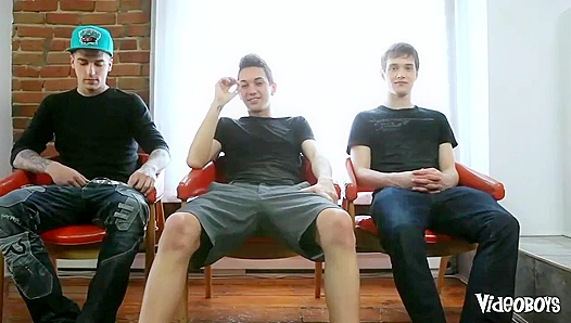 Three Cocks, One Mission: Who Will Cum First? – GayPornRush