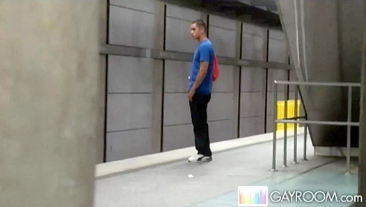 He Hides His Hand While JERKING OFF in Packed Subway—SneakyStroke Caught On Camera
