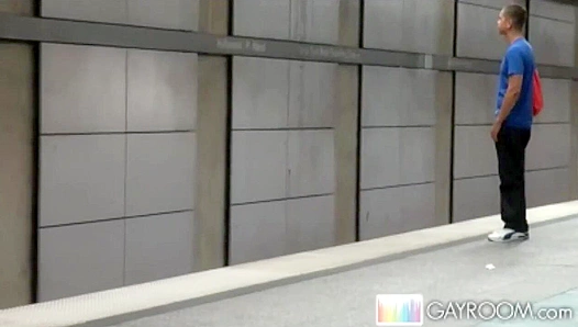 He Hides His Hand While JERKING OFF in Packed Subway—SneakyStroke Caught On Camera