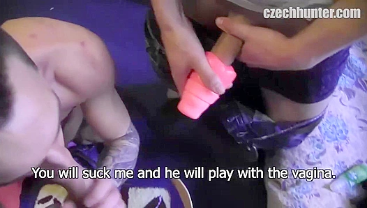 Incredible Fleshlight Session Fuels Mind-Blowing Blowjob Fantasy – CzechHunter XCLUSIVE