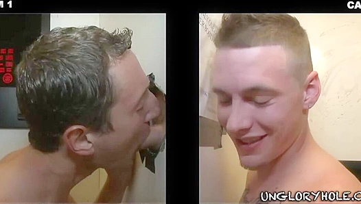Curious Jock Discovers Bliss at a Sizzling Glory Hole – Wild Gay Moment 18+
