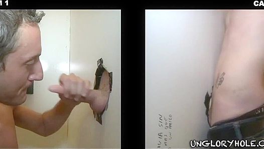 Curious Jock Discovers Bliss at a Sizzling Glory Hole – Wild Gay Moment 18+