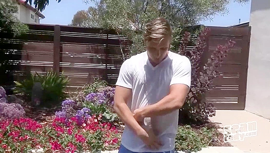 Blonde Dylans Hot Solo: Rock-Hard Strokes On Cam – SeanCody