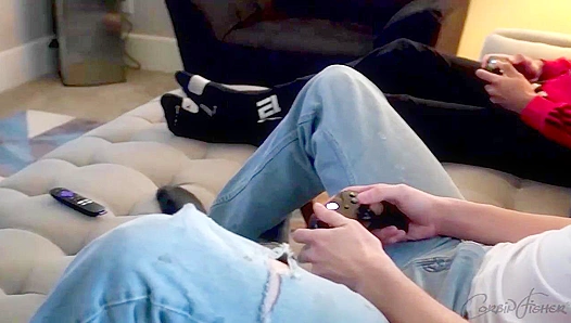 Andrew Masters His Massive Hard-On in Hot Solo Play – Gay Gamer Action CorbinFisher