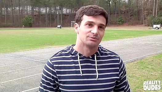 Erik Takes It All for Cash — Straight Gigolo Bends Over Backdoor Paycheck –