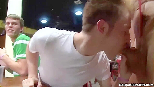 Blowjob Bonanza Meets Bareback Chaos – Club Sausage Party 18+