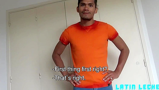 Josue Takes a Load to the Face — Latin Guy Moans During Intense POV Sex