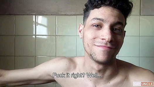 Latino Hustler Gets Wrecked Hard Against the Wall – Raw Anal Ride GayAmateurX 18+