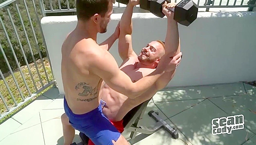 Muscle Meets Muscle: Post-Pump Passion Ignites Between Hot Studs — SeanCody