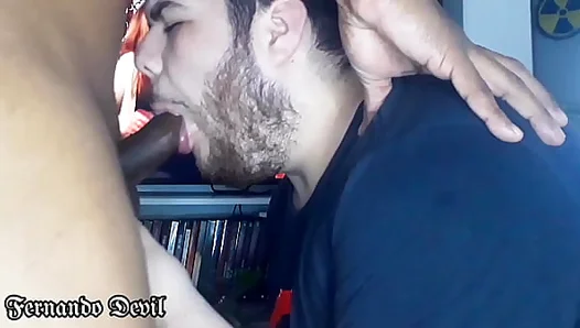 Hairy Young Stud Gets Pounded by Two Big-Truckers — Dual-Penetration Action – Full