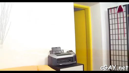 Intense Audition: Horny Stud Takes Anal Plug for Demanding Director – 18+