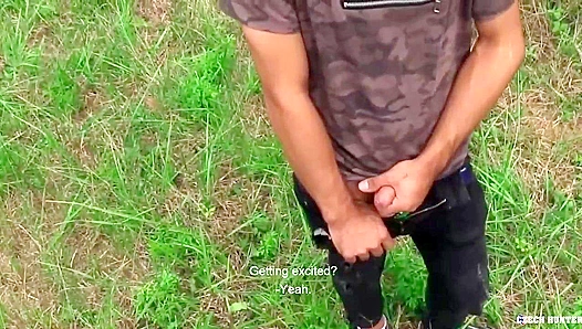 Blonde Twink Takes Outdoor Ride, Bursts with Pure Ecstasy – 18+ GayPorn