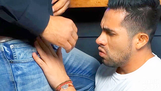 Darcy Oak Derek Allan Ignite Steamy Hookup in Bar Room Heat – BarBangers