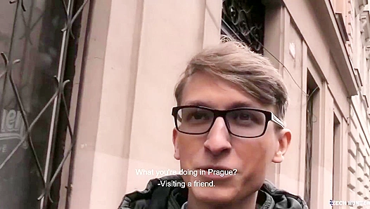 Nerdy Twink Explores Big Czech Cock – Wild Bareback Ride –XXXGay