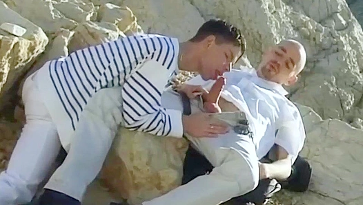 Rough Waves, Raw Heat — Amateur Twinks Fuck Bareback on the Beach – GayPrideX 18+