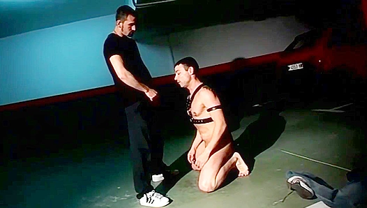 Leather Bound Passion: Two Horny Men Lost in Intense Anal Pleasure – 18+