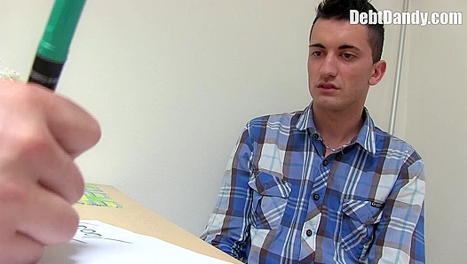 Hungry Stud Swallows Hard for Cash: Desperate Anal Fix – DebtDandy 18+