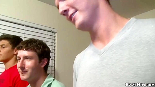 Pledges Beg for More After Ass Poundings – XXXGayHaze 18+