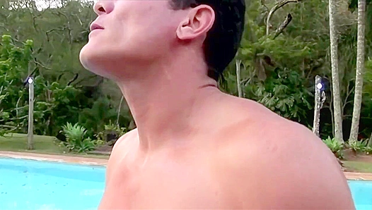Poolside Heat: Arnold Poarn Gets Stretched for Epic Double Pen — Full Scene