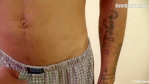 Hairy Twink Gets Covered in Cum After Paying Off His Debt – Debt Dandy