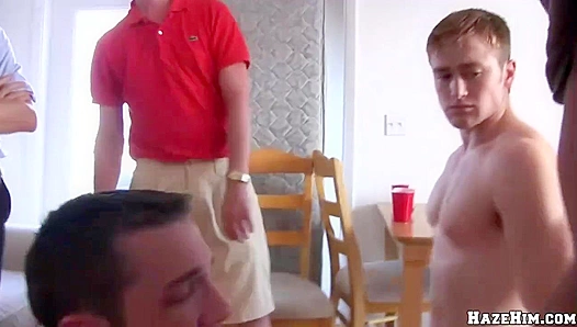 Begging for More: Hazing Turns into Wild Blowjob Session – GayPornHub 18+