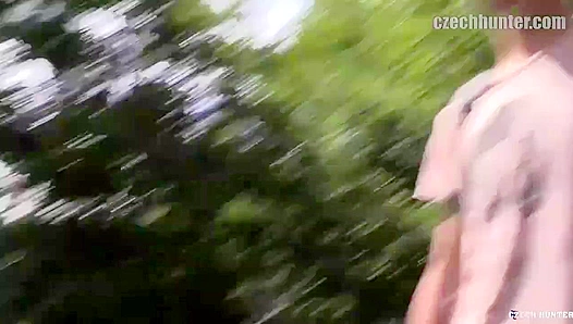 Adorable Czech Cutie Unleashed in Steamy Outdoor POV Pleasure – Nude Gay Fun 18+