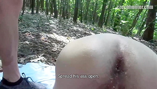 Hairy Czech Stallions Go Raw In The Woods — Hot Outdoor Ass Adventure
