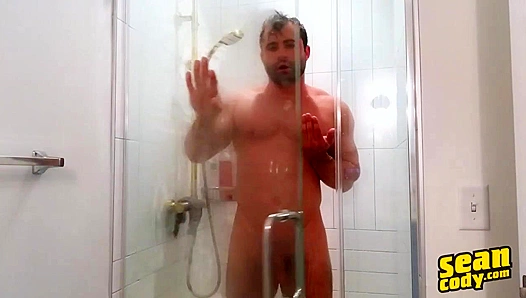 Soapy Dreams: Bearded Hunks Steamy Shower Masterbate Fantasies – SeanCody
