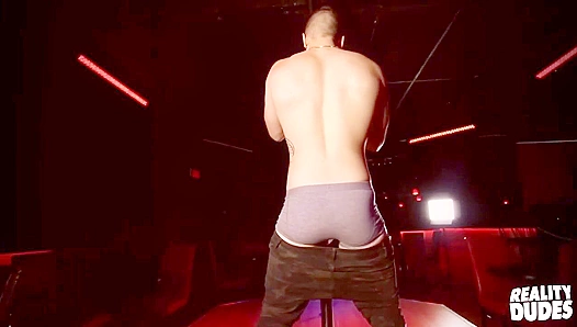 Brunos Massive Hands Stroke His Huge Hard-on by the Pole – RealityDudes