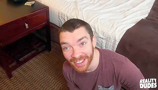 Hairy Nathen Gets Pounded Hard by Beefy Paul – Wild Bareback Ride