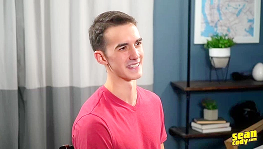 Lean Muscle Twink Jerks Off His Rock-Hard Throbbing Dick – SeanCody Original