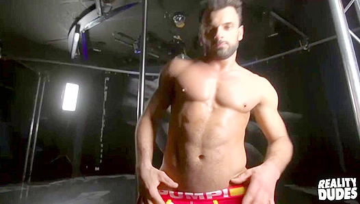 Ripped Jeremy Sparks Strips Down JERKS OFF Hardcore – RealityDudes