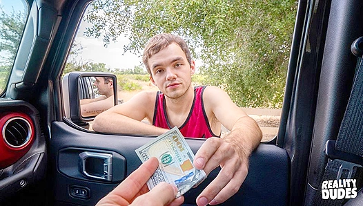 Marcus Rivers Gets Fucked Hard as Straight Hitchhiker — Intense POV Ride – Str8Chaser