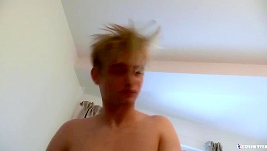 Blonde Czech Twink Dominates My Dick – Wild Ride POV Sex 18+
