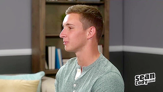 Horny Twink Gibson Cums Hard, Flaunting His Furry Ass – SeanCody