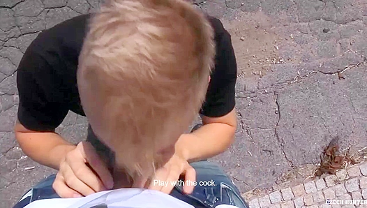 Wild Ride Deep in the Woods: Blonde Twink Gets Railed Hard Outdoors – 18+