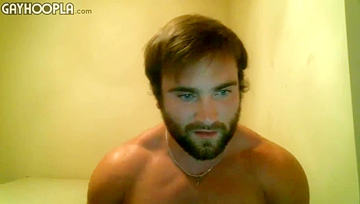 Bearded Bear Jerks His Thick, Rock-Hard Cock Live – HotCamBears 18+
