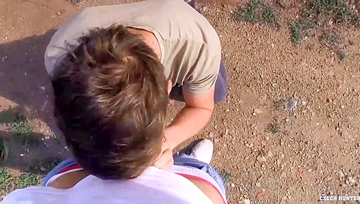Deep In The Woods: Young Stud Bends Over for Rough Backdoor Action – GayXXX Riding