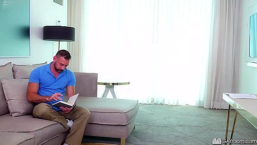 Blake Houston Gets Dominated by Stud Stepdad James Jacobs – ManRoyale